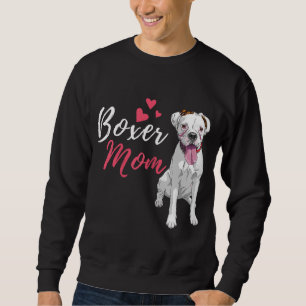 Boxer Mum - Cute German Boxer Lover Dog Owner Sweatshirt