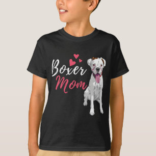 Boxer Mum - Cute German Boxer Lover Dog Owner T-Shirt