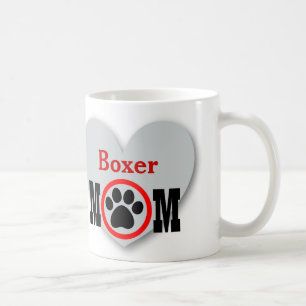 Boxer Mum Dog Lover Gift B02 Coffee Mug