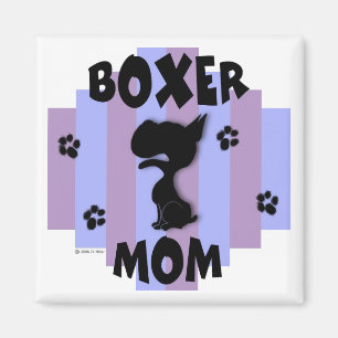 Boxer Mum Magnet