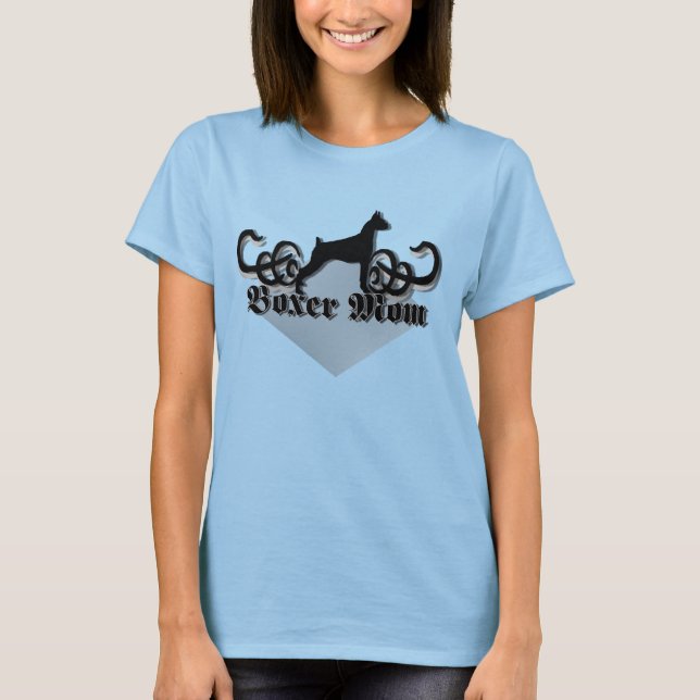 Boxer mum t-shirt (Front)
