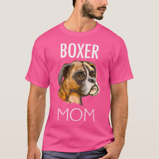 Boxer Mum Tshirt Tee T Shirt