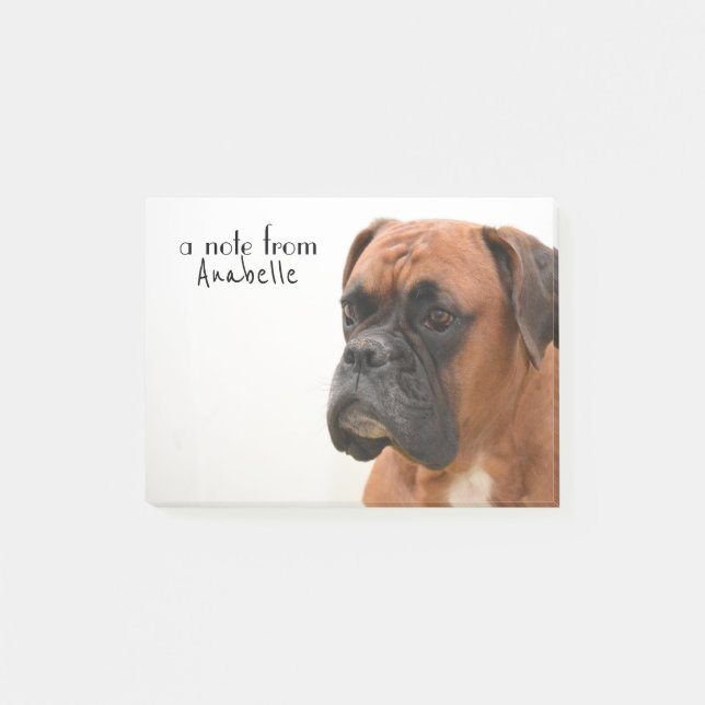 Boxer Note Pad (Front)