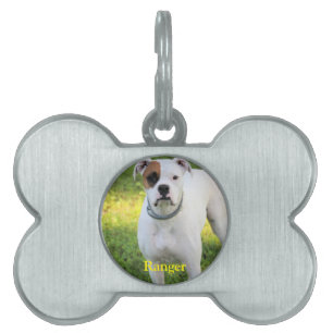 Boxer Pet ID Tag