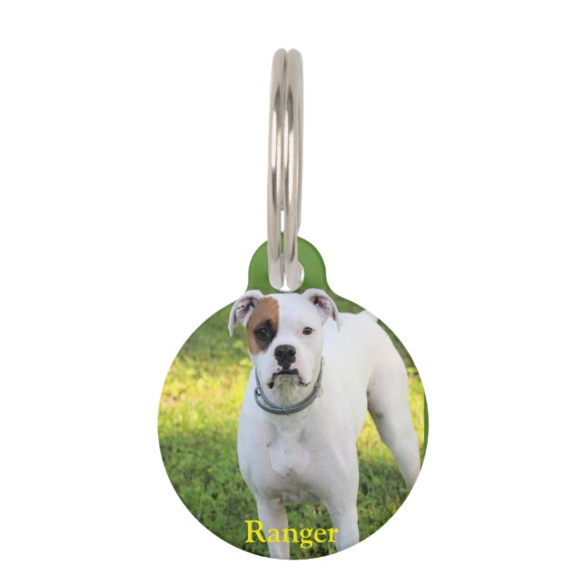 Boxer Pet Tag (Front)