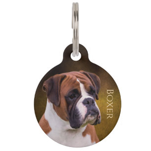 Boxer Pet Tag