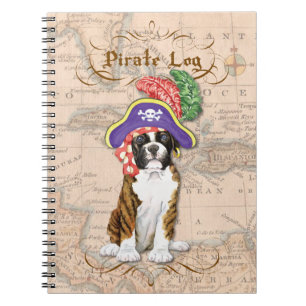 Boxer Pirate Notebook