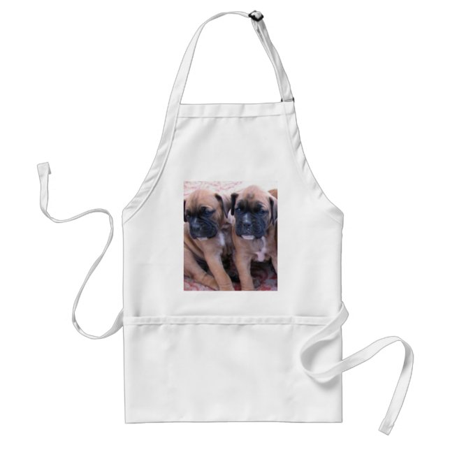 Boxer puppies apron (Front)