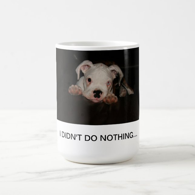 boxer puppy coffee mug (Center)