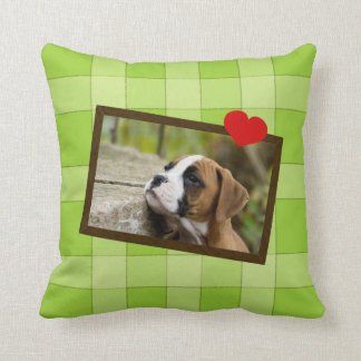 Boxer Puppy Dog Customisable Pillow