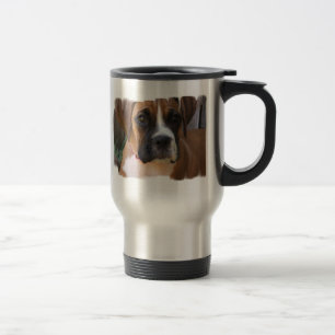 Boxer Rescue Stainless Steel Travel Mug