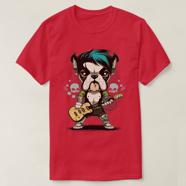 Boxer rocker 1 T-Shirt (Design Front)