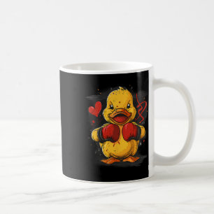 Boxer Rubber Duck With Boxing Gloves Kickboxing Fu Coffee Mug