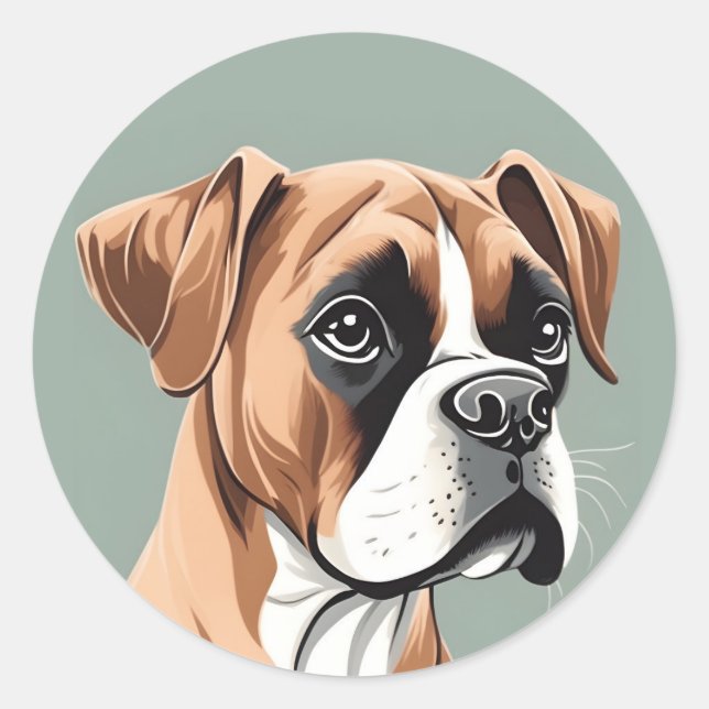 Boxer Sticker (Front)