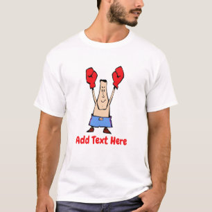 Boxer T-Shirt, add name or text T-Shirt