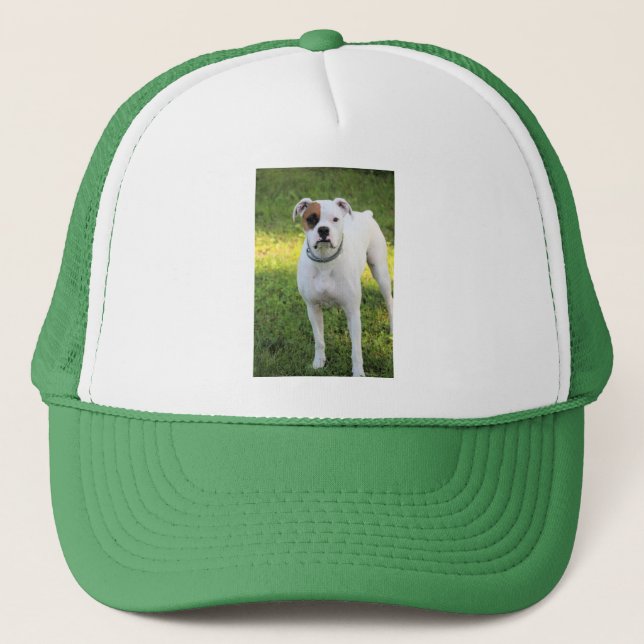 Boxer T-Shirt Trucker Hat (Front)