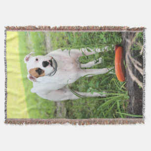 Boxer throw blanket