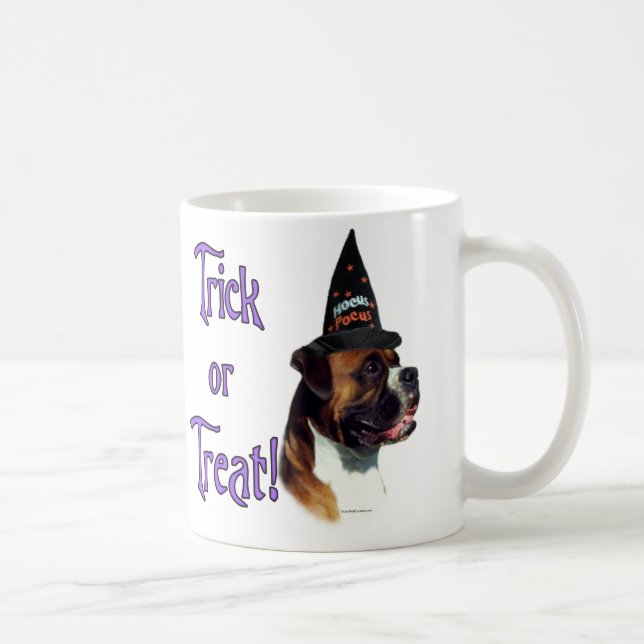 Boxer Trick Coffee Mug (Right)