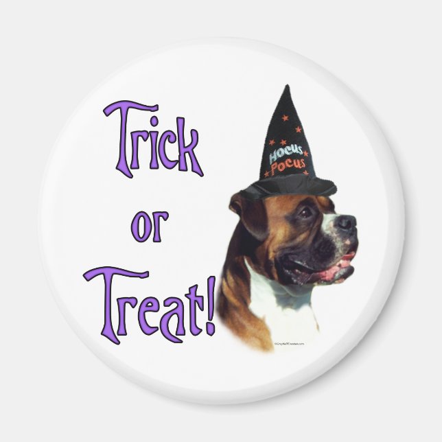 Boxer Trick Magnet (Front)