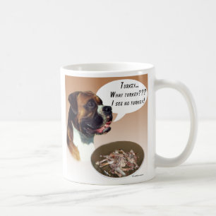 Boxer Turkey Coffee Mug