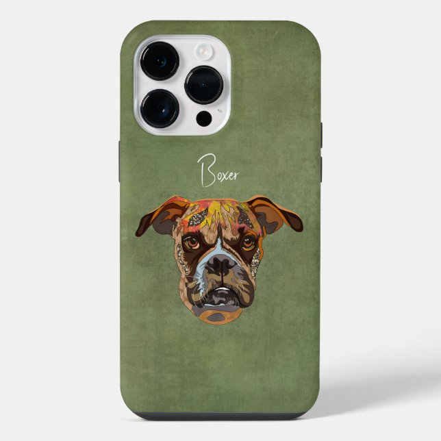 Boxer Ugly Face Case-Mate iPhone Case (Back)