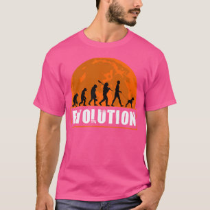 Boxer Uncropped Ears Human Evolution T-Shirt