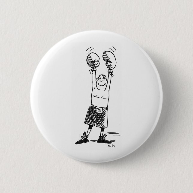 Boxer white button (Front)