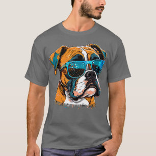 Boxer with Sunglasses 6 T-Shirt