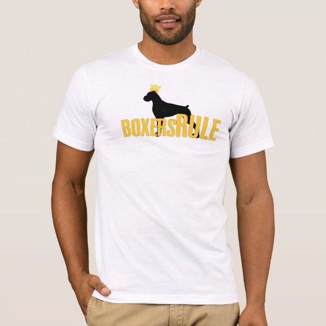 Boxers Rule T-Shirt (Front)