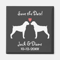 Boxers Wedding Save the Date