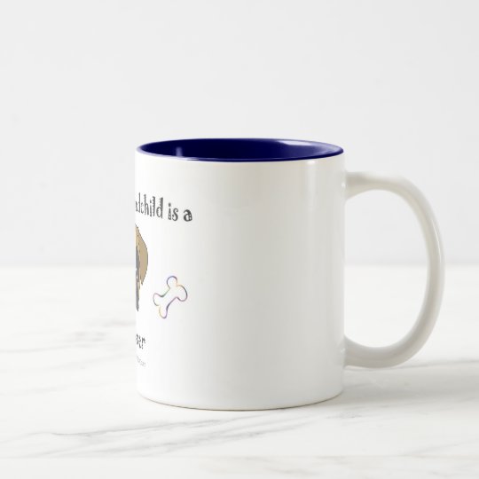 BoxerTan Two-Tone Coffee Mug
