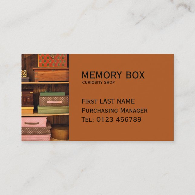 Boxes Business Card (Front)