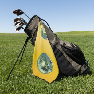 Boxfish - so Cute! Photograhic Design of Cowfish Golf Towel