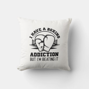 Boxing Addiction Cushion