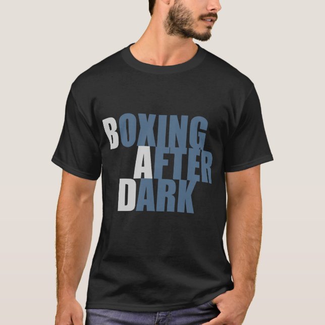 BOXING AFTER DARK T-Shirt (Front)