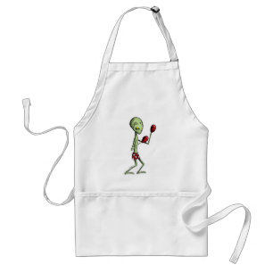 Boxing Alien Standard Apron