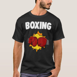 Boxing All Day   Women Boxing Glove Sports Love T-Shirt
