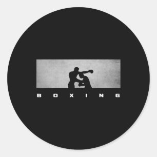 Boxing Apparel - Boxing 1 Classic Round Sticker