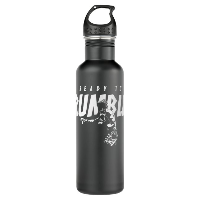 Boxing Apparel - Boxing 343 710 Ml Water Bottle (Front)