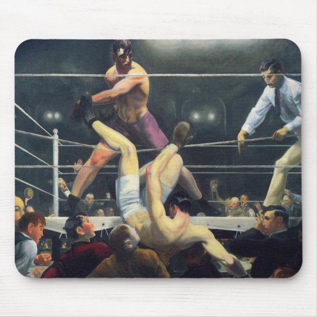 Boxing art mouse mat (Front)