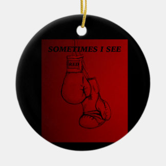 Boxing art straight to the Punch. Ceramic Tree Dec Ceramic Tree Decoration