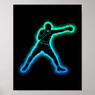 Boxing Athletes Men Kids Boxer Boys Poster