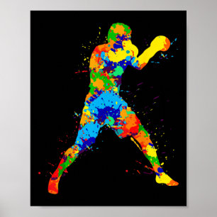 Boxing Boxer Boys Kids Men  Poster