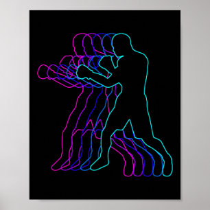 Boxing Boxer Gift Clothes For Boys Youth Men Kids Poster