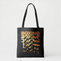 Boxing Boxer Graphic Word Art