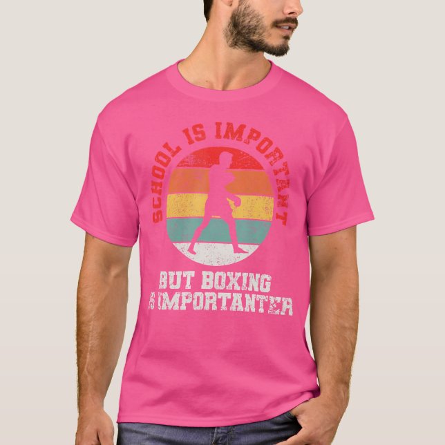 Boxing Boxer T-Shirt (Front)