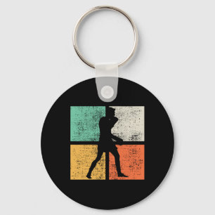 Boxing Boxer Tee Vintage Box Club Tee Gift  Key Ring