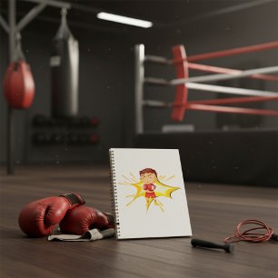 Boxing Boy Spiral Planner