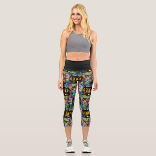 Boxing Capri Leggings