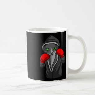 Boxing Cat Boxer Coach Combat Sport Trainee Studen Coffee Mug